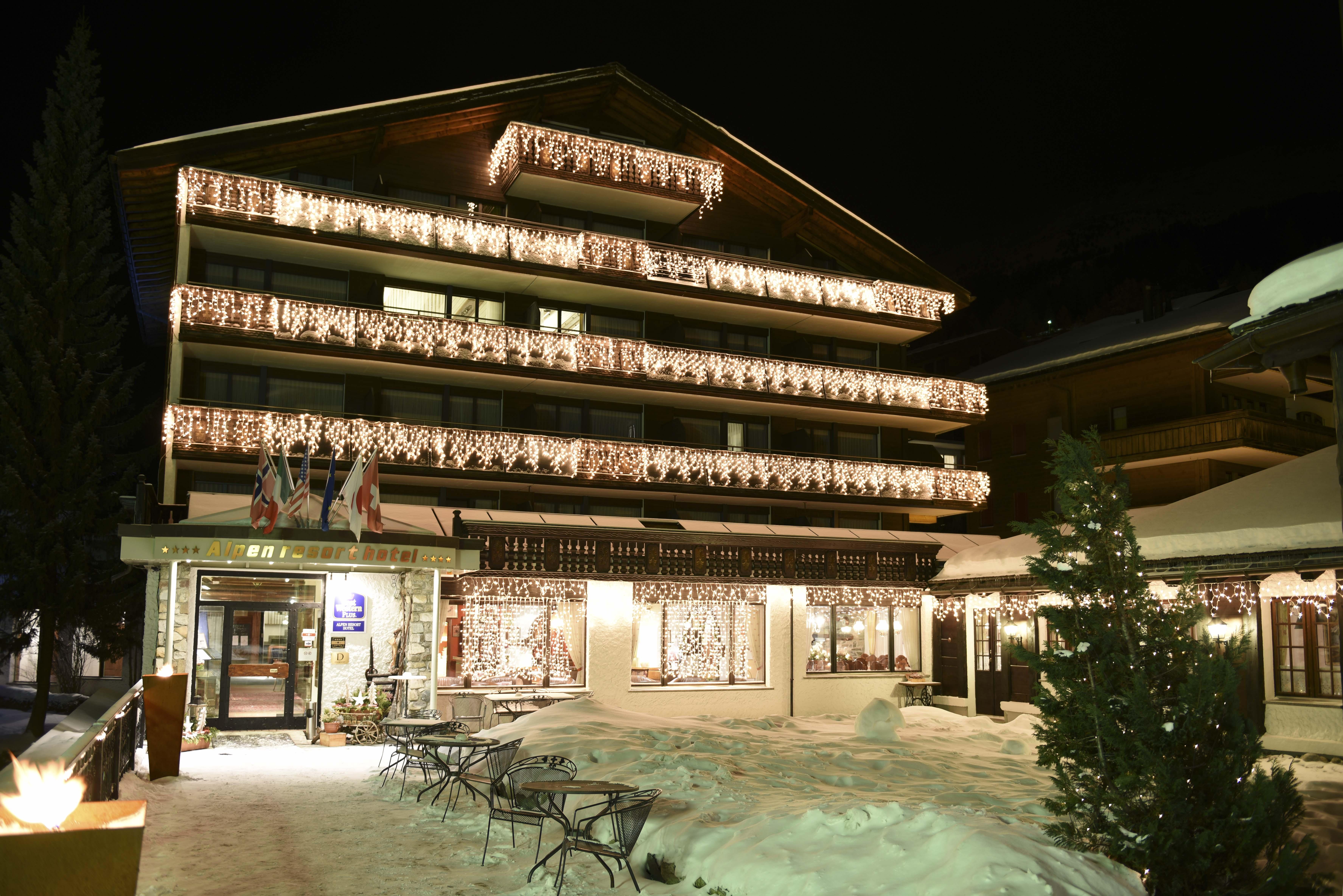 Alpen Resort & Spa Zermatt Exterior foto