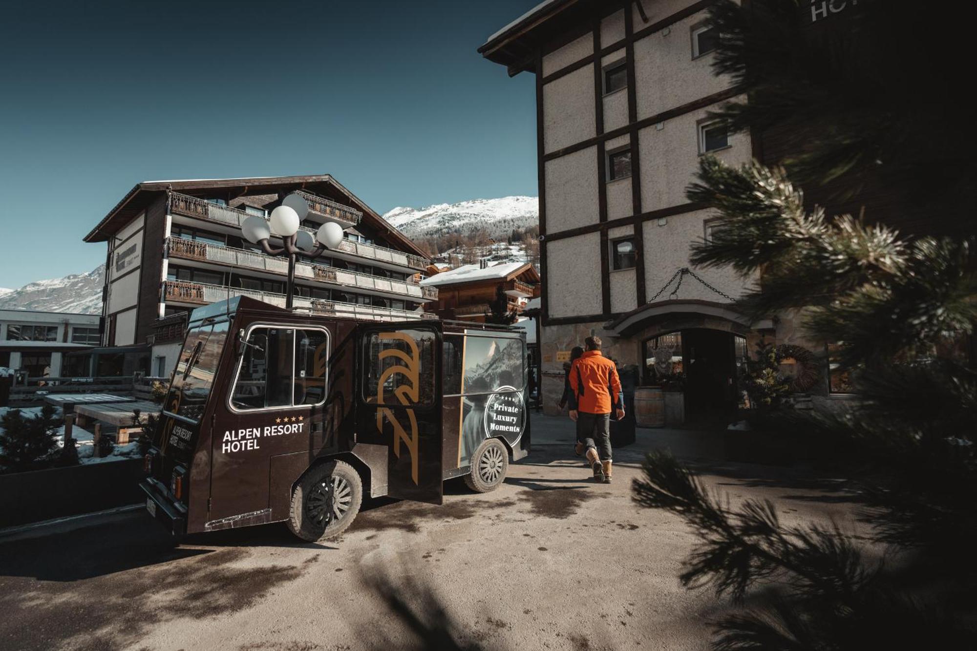 Alpen Resort & Spa Zermatt Exterior foto