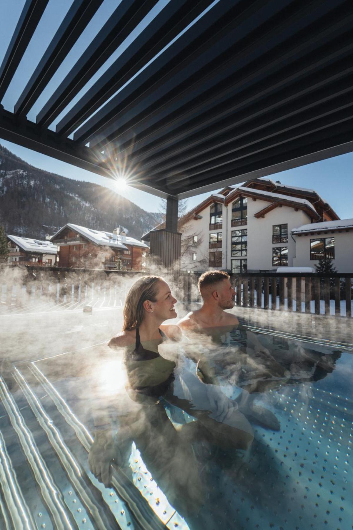 Alpen Resort & Spa Zermatt Exterior foto