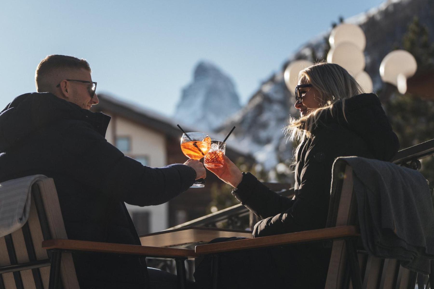Alpen Resort & Spa Zermatt Exterior foto