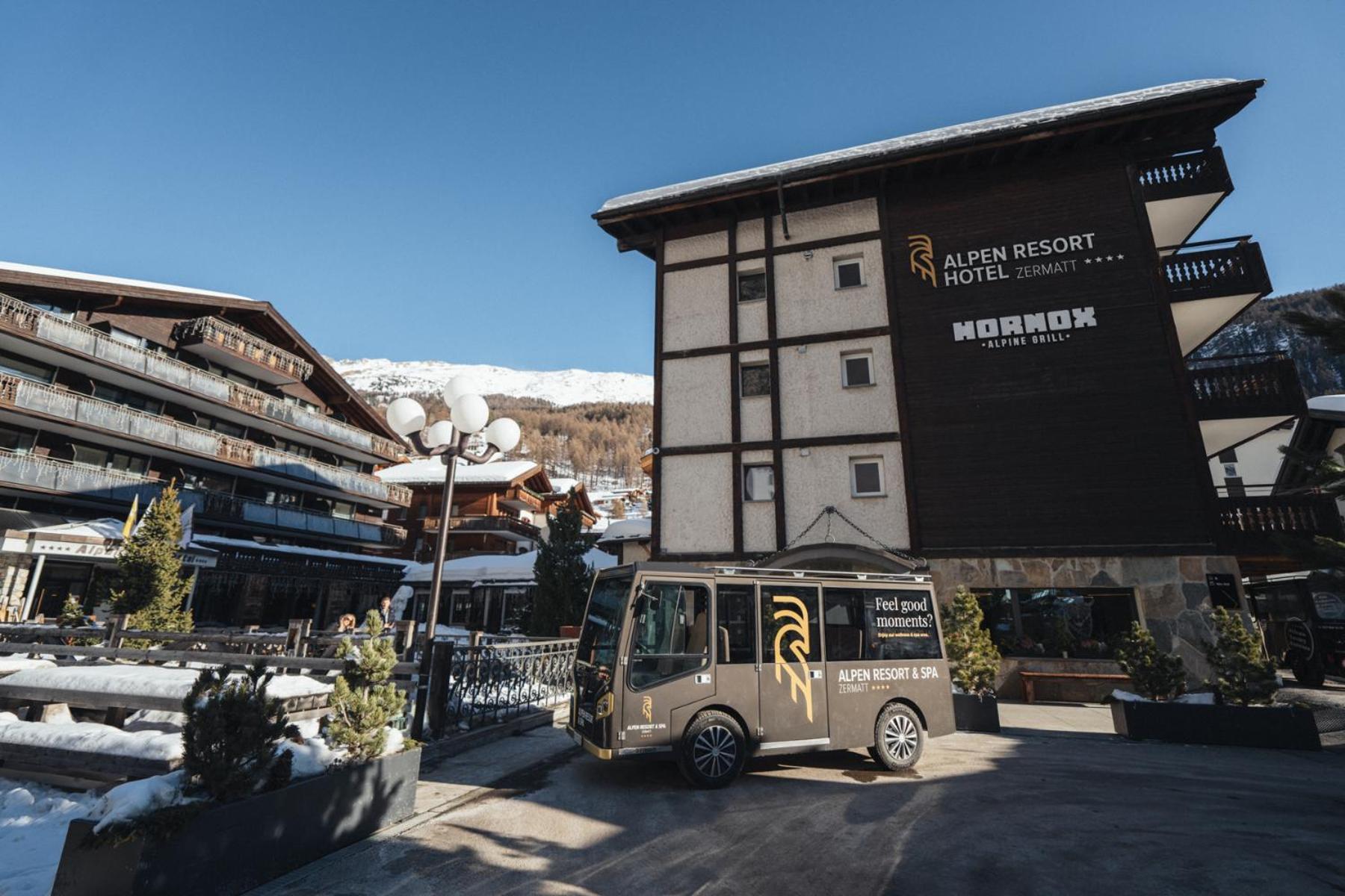 Alpen Resort & Spa Zermatt Exterior foto